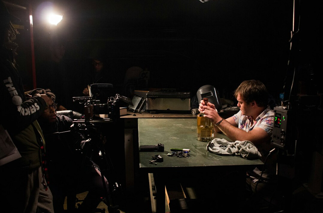 polish film set behind scenes