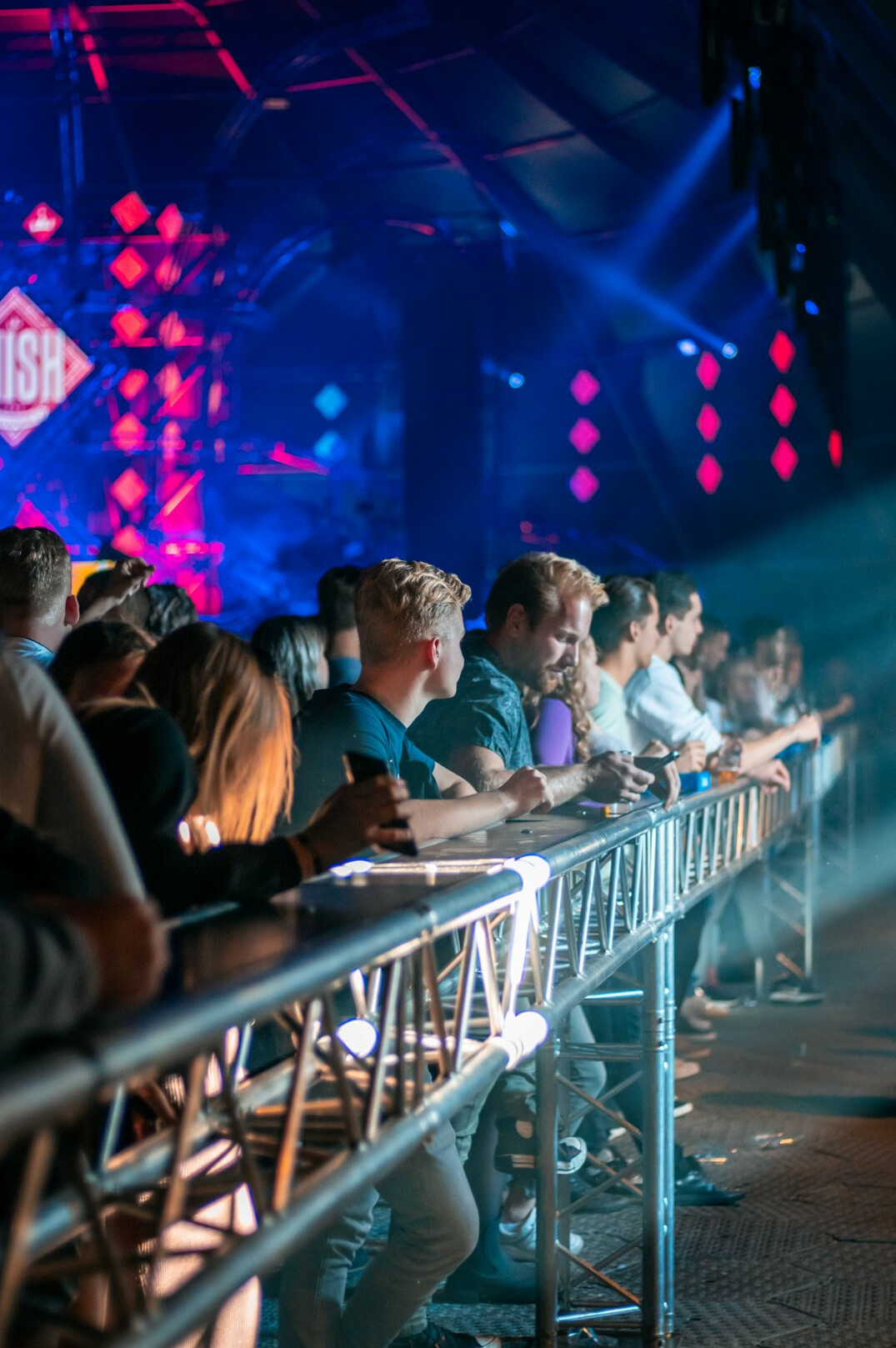 young polish celebrity on stage
